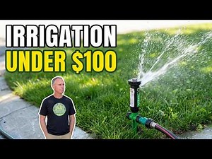 DYI ABOVE GROUND RAIN BIRD Irrigation System