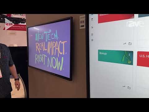 InfoComm 2025: Sharp Showcases PN-LM551 and PN-LC862 AQUOS Boards for Collaboration