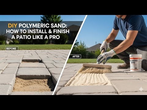 DIY Polymeric Sand: How to Install & Finish a Patio Like a Pro
