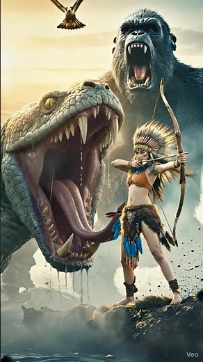 King Kong & Jungle Girl Survive the Wild Beasts | Epic Jungle Adventure