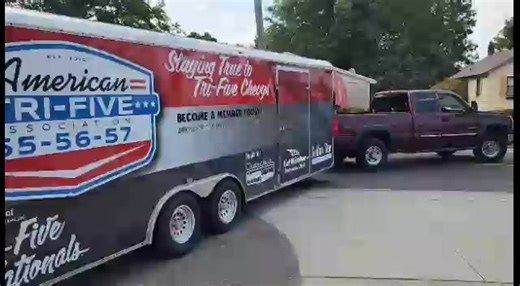 2.9K views · 153 reactions | See you in Bowling Green! The first trailer is locked, loaded, and rolling south. Be safe, have a great weekend and we will see you soon! | The Tri-Five Nationals presented by CPP | Facebook