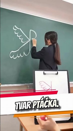 Nejlepší trik na kreslení ptáčka ve škole!