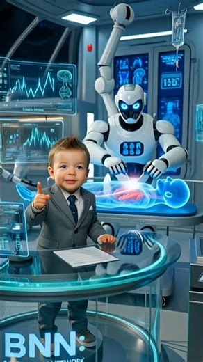 No Human Doctors in 2050? Robots Will Treat You! 😳 #futurenews #futuretechnology #2050