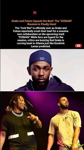 📝Drake and Future Back Together#Drake #Future #ICEMAN #KendrickLamar #Atlanta