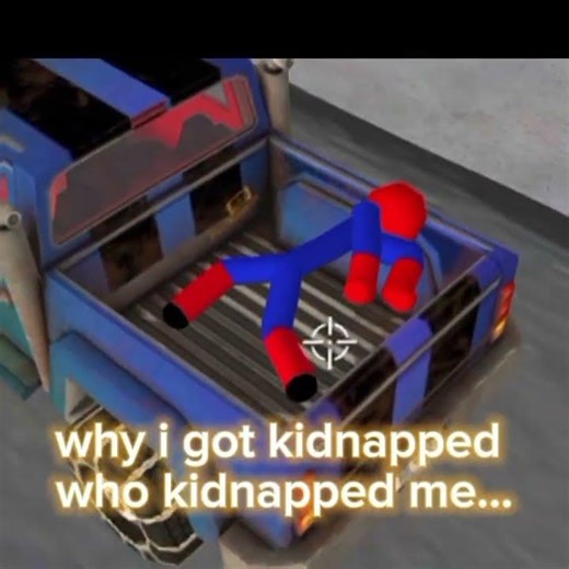 stickman red is kidnapped me...