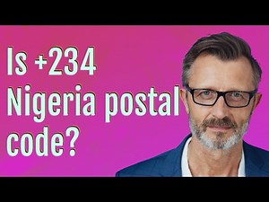 Is +234 Nigeria postal code?