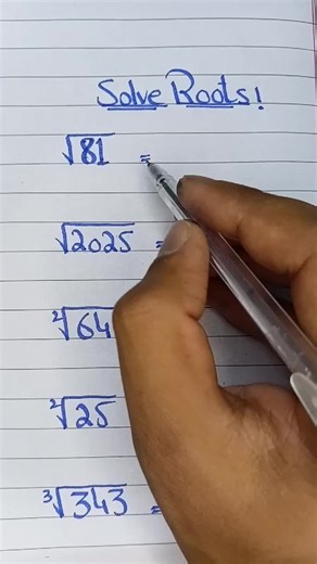 Easy Method to find Roots. Education | Learn mathematics | Study math . #education #mathzone #mathematics #stemtok #math
