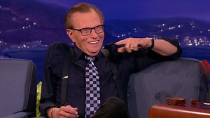 340K views · 4.4K reactions | That time Larry King split a pot brownie with Conan and Andy. #CONAN | Team Coco | Facebook