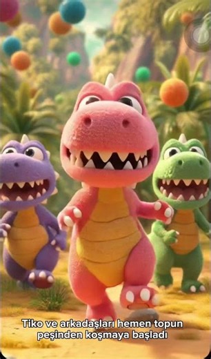🦕✨ Tiko’nun Sihirli Mağara Macerası! #dinozor #çocukvideoları #kids