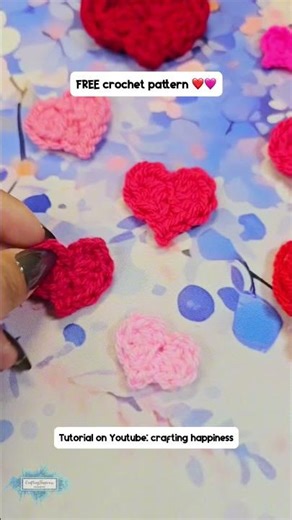 Easy Crochet No Magic Ring Heart in minutes #crochet