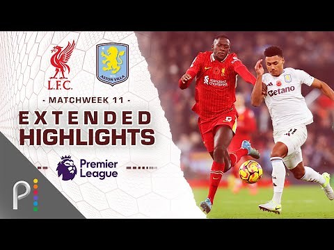 Liverpool v. Aston Villa | PREMIER LEAGUE HIGHLIGHTS | 11/9/2024 | NBC Sports