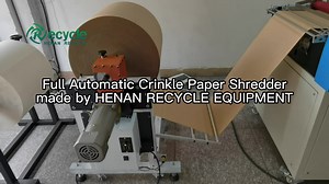 Crinkled Paper Machine for Making Crinkle Cut Paper Shred Filler for Packing