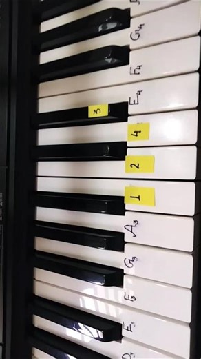 VERY EASY HORROR MUSIC TUTORIAL 🎹🔥DON'T LISTEN ALONE 🚫😱 #piano # shorts