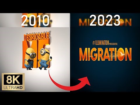 All Illumination Trailer Logos (2010-2023) [8k]