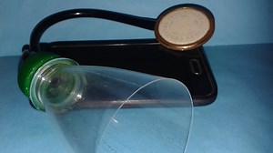 How to amplify your phone's sound with a stethoscope & bottles | Easy DIY speaker hack!