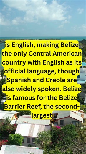 FACTS ABOUT BELIZE