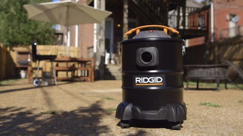 RIDGID Genuine Ash Vac Filter Kit with Dry Pick-Up Only HEPA Material and Cloth Vacuum Filters for RIDGID Ash Vac DV0510 VF1500 VF1500