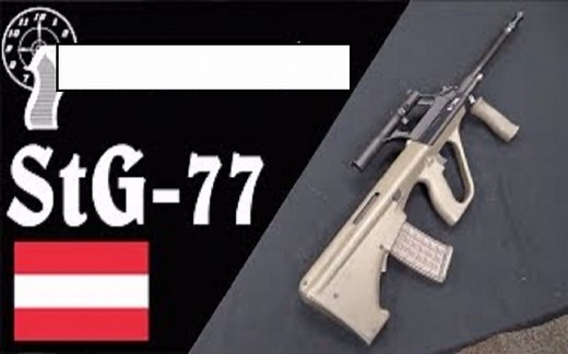 【搬运/已加工字幕】斯太尔STG-77 AUG无托突击步枪 历史介绍&内部结构拆解_哔哩哔哩_bilibili