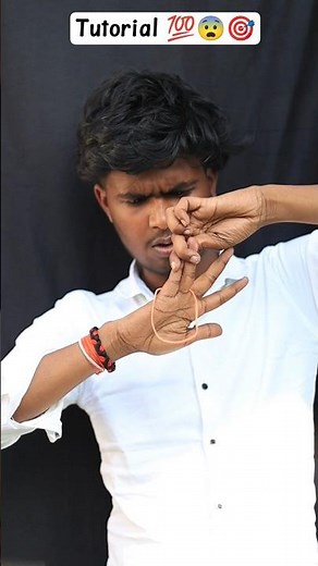 Rubber band 🎯 Magic trick 🎯😨💯#shorts #viral #viralvideo #trending