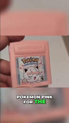 Pokemon Pink: Playing on Original Game Boy Color!