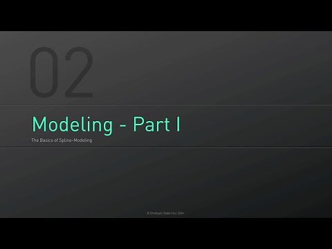 C4D Fundamentals | 02 - Introduction to Spline Modeling