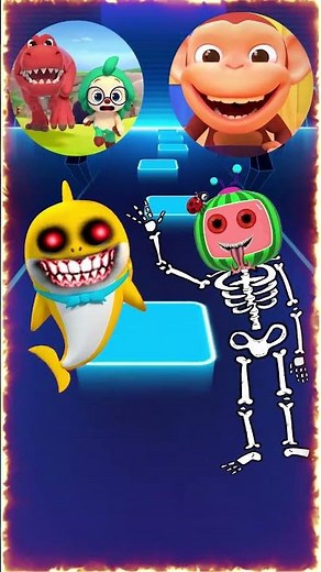 Pinkfong Exe Vs Cocomelon Exe X Coffin Dance | Part 44 #shorts