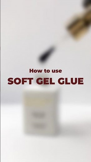 How Nail Pros Apply Soft Gel Glue (Step-by-Step) #nailtutorial #nails #nailtech