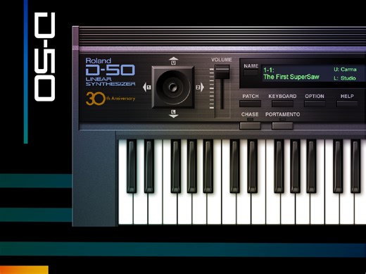 Roland D-50 Synthesizer Software