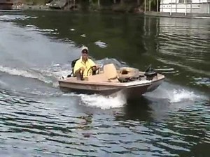 Bomber Scout Bass Boat