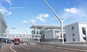 **CONSTRUCTION UPDATE** Construction has already begun to install a pedestrian bridge at the Tom Bradley International Terminal. While the biggest traffic impacts will take place overnight on Sept. 25-28, work is underway now and we suggest making a plan to avoid the construction including arriving early and pre-booking parking. Here are the details: - Wednesday, Sept.21 through Friday, Sept. 23, the outer lanes on Lower World Way (Arrivals Level) will be closed from 1 a.m. to 7 a.m. - Sunday, S