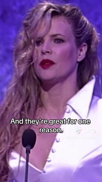 Kim Basinger Goes Off Script at the Oscars