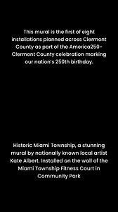 11K views · 124 reactions | Kate Albert’s whimsical, all-weather design highlights important moments and places that have shaped the township, including the Miami Township Diamond, one-room schoolhouses, Shaw Farm, the Old Perintown Grist Mill, the Leming House, Epworth Heights Hotel, Ebenezer Baptist Church, Mulberry trees, Miami Indian Canoeing, and Camp Friedlander. #ClermontCounty | Clermont County, Ohio - Government | Facebook