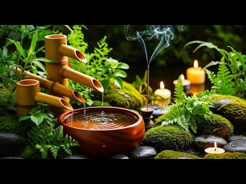 Mind Healing 🌿 Water Sounds & Relaxing Music, Anxiety Relief