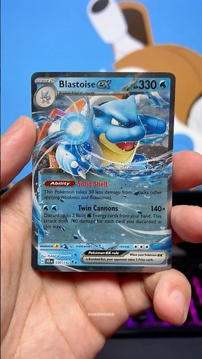 Blastoise ex 030/142 Stellar Crown – Pokémon Card Review