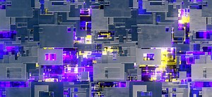 Seamless scifi textures in with Geometry nodes