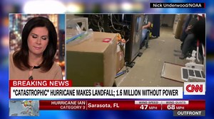 Watch hurricane hunters' harrowing experience flying through Ian