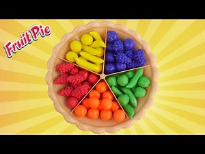 Best learning video for kids with super sorting pie