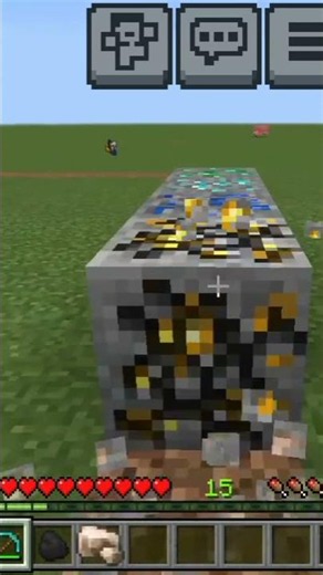 minecraft coal iron gold lapis diamond emrald #shorts #minecraftshorts