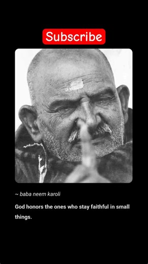 Faith in Small Things | Deep Wisdom from Neem Karoli Baba
