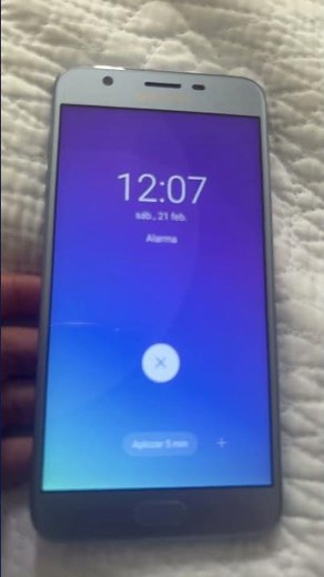 Samsung Galaxy J7 Star (2018) alarm clock