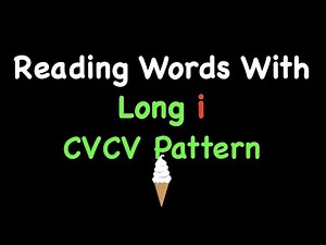 Long I CVCV Words