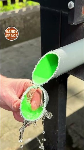 Fast and Fitted! PVC Pipe Joint Hack! #shorts