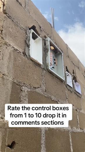 Electrical control boxes install #electrician #engineering #fyou #foryou #tiktok