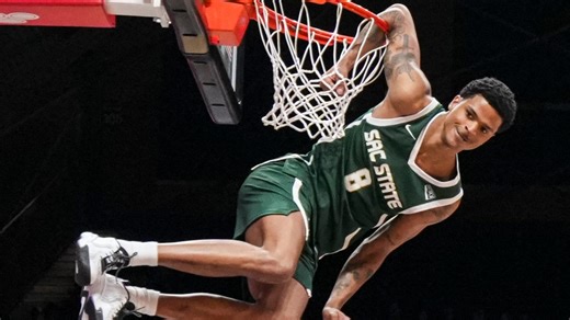 Shaqir O'Neal, son of Shaq, wins college slam dunk contest: Highlights