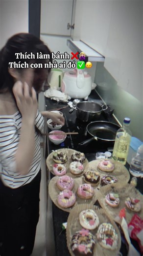 #CapCut làm donut 🍩 cùng mình nhaaaa#xh #xhhhhhhhhhhhhhhhhhhhhhhh #donut #hust