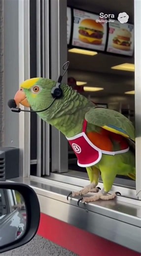 🦜 ¡EL LORO DEL AUTOMAC! Bardeó a un cliente y lo mandó al choripán