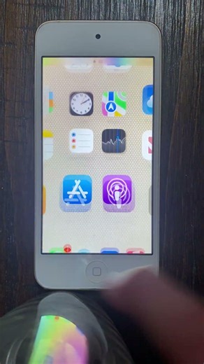 iPod touch 7th gen unlock screen