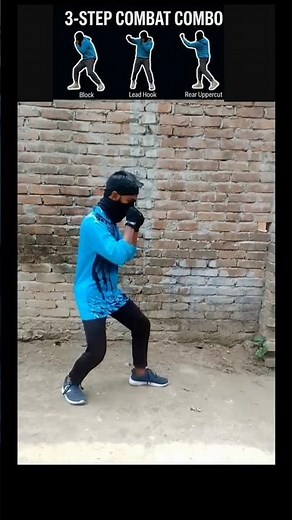 Master This 3-Step Combat Combo! #MartialArts