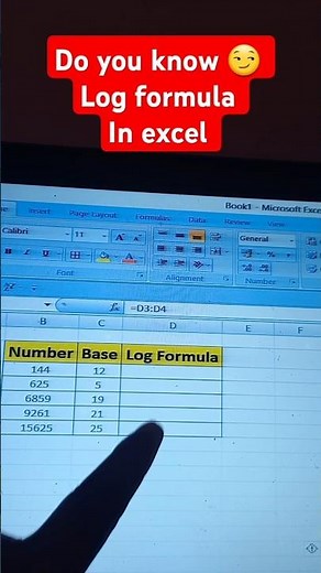 log formula in excel | excel me log formula kaise use kare | log formula #excel