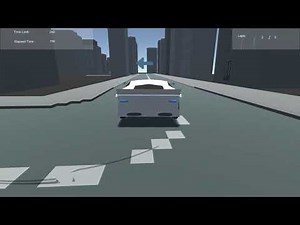 Polygon Acceleration City Track Gameplay